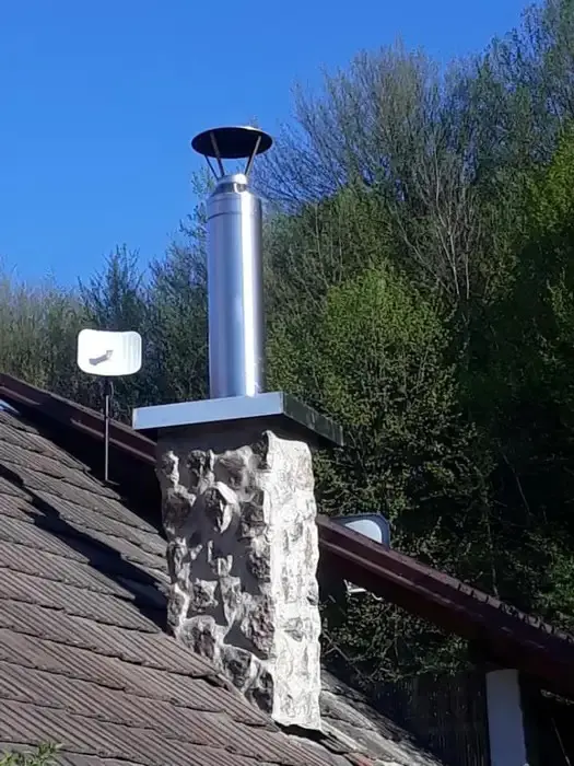 Frézovanie a vložkovanie komína - realizácia