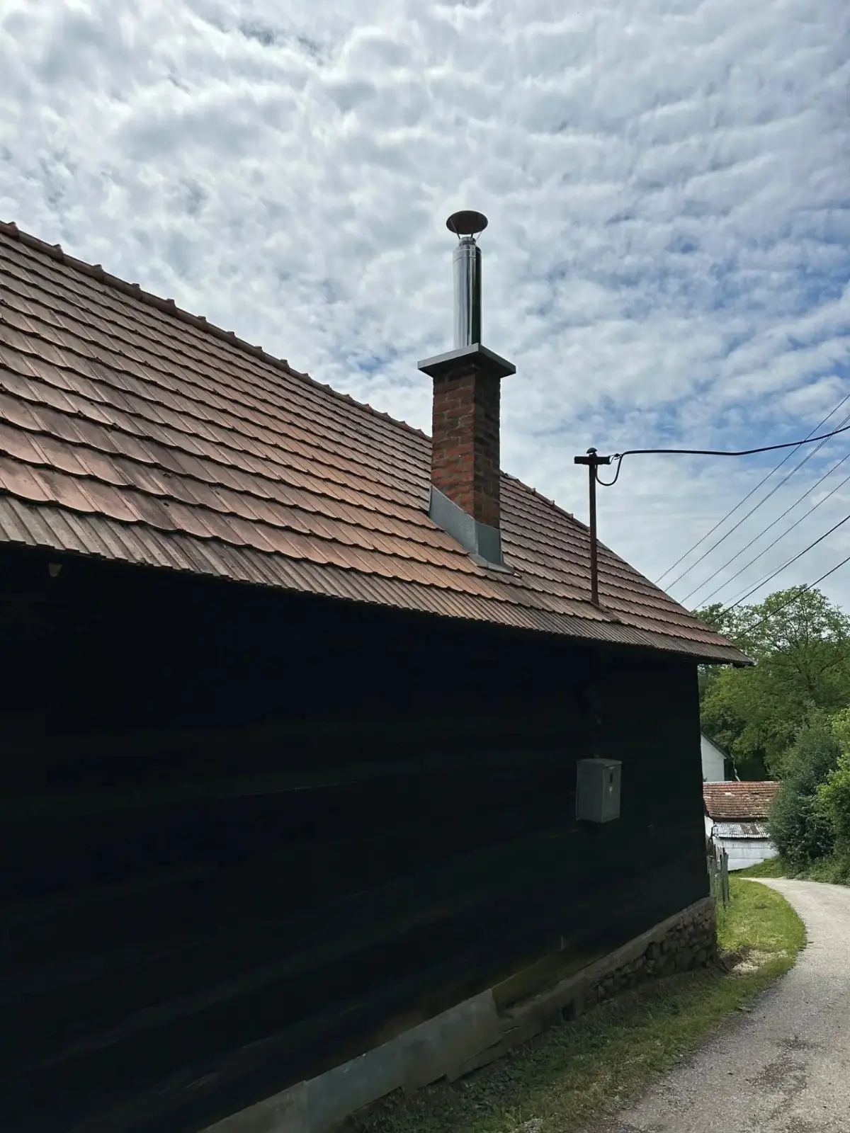 Frézovanie a vložkovanie komína - realizácia